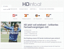 Tablet Screenshot of hdinfo.at